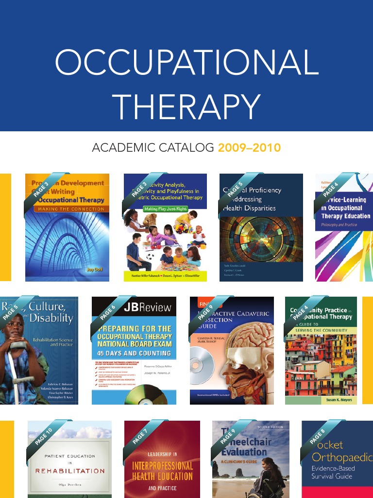 Occupational Therapy Catalog 2009 PDF Occupational Therapy