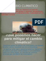 Cambio Climatico