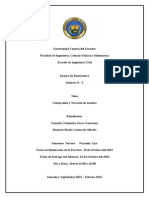 Ensayo de Compresión y Tracción en Madera