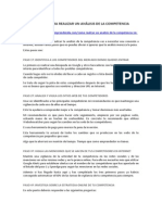 Pasos Básicos para Realizar Un Análisis de La Competencia