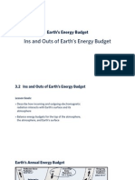 Ins and Outs of Earth's Energy Budget