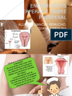 Endometritis puerperal y fiebre puerperal: causas, síntomas y cuidados