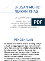 Power Point Pengurusan Murid Pendidikan Khas