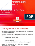 Management Briefing: 11 March 2010