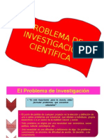 Problemas científicos investigación