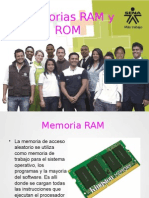 Memorias RAM Y ROM Guia #1