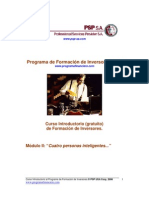 Programa de Formación de Inversores (PFI).-Modulo.-2