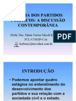 Aula Teoria Dos Partidos Politicos