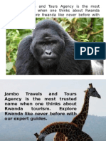 Jambo Travels and Tours Agency Is The Most Trusted Name When One Thinks About Rwanda Tourism. Explore Rwanda Like Never Before With Our Expert Guides