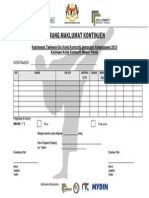 Borang Maklumat Kontinjen Kejohanan TaekwonDo 2015