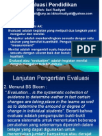 Materi Evaluasi Pendidikan