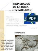 2 Propiedades de La Roca Permeabilidad Material