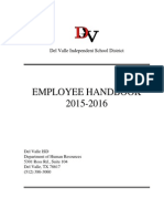 Dvisd Employee Handbook 2015-2016 9 24 15