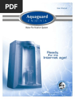 Aquaguard I-Nova User Manual