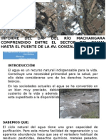 Informe de Prácticas Sobre El Río Machangara