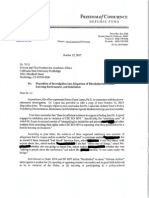 Letter From Charles LiMandri To Yi Li Regarding CSUN's Discrimination Investigation Into R.O. Lop
