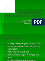 Fisiologi Proses Pengaturan Suhu Tubuh