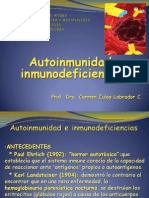 Autoinmunidad e Inmunodeficiencias