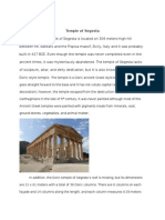 Greek Architecture: Temple of Segesta