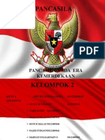 Pancasila Era Kemerdekaan