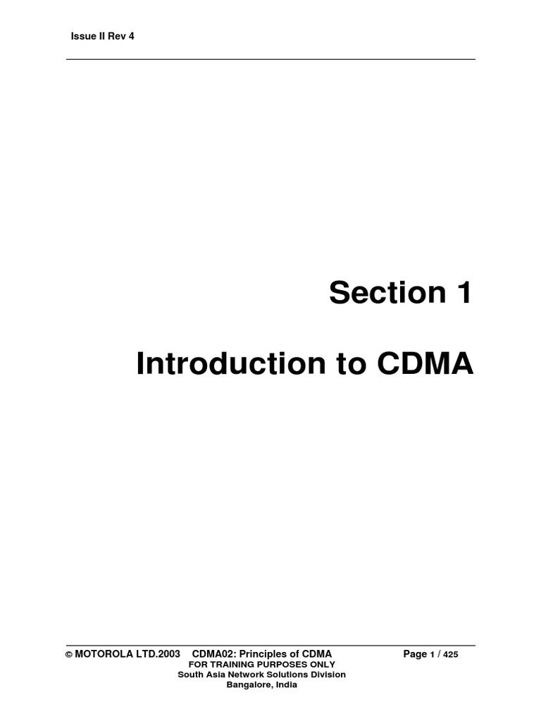 Cdma 02 Finalsdda | PDF | Code Division Multiple Access | Cellular Network