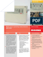 MX Multi Sensor Aspirating Smoke Detector AMX 4002 PDF
