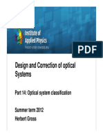 DaCOS12 Lecture Part 14 Optical System Classification 114