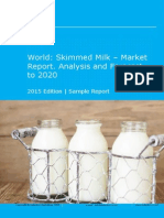 World: Skimmed Milk - Market Report. Analysis and Forecast To 2020