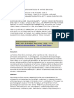 Vida y Obra de La Psicoanalista de Niños Arminda Aberastury