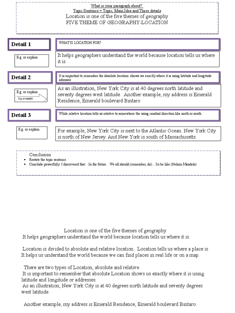 Samplelocation To Deconstruct | PDF | Language Arts & Discipline