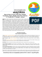 Majorka 2014. Cenovnik Br. 1