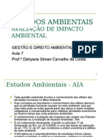 7 - Estudos Ambientais - AIA