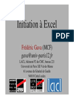 Cours Init Excel