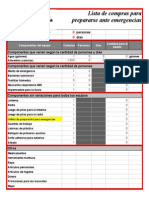 List A Compra Emergencias