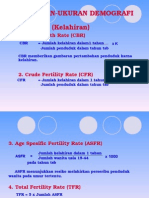 Ukuran Demografi Epidemiologi Keperawatan 2012