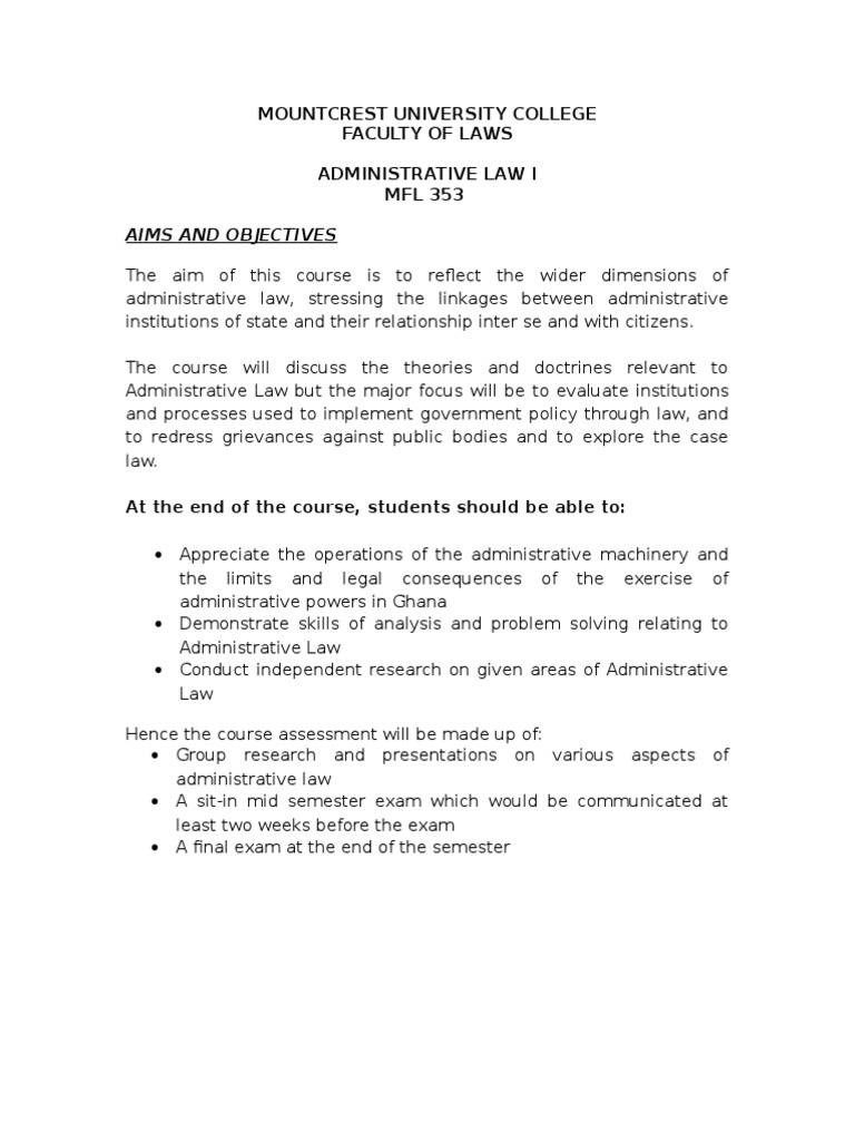 Public administration course outline pdf picture