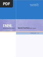 IMSL Fortran Library User Guide 5 PDF