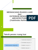 Teknik Perancangan Ruang Luar - Intisari Dari Exterior Design in Architecture (Yoshinobu Ashihara)