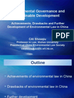 1 Cai Shouqiu Environmental Governance and Sustainable Development