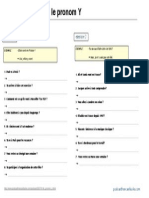 Pronom Y - Phrases PDF