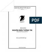 Bài Giảng Nguồn Điện Thông Tin (Dùng Cho Ngành Điện, Điện Tử, Điện Tử Viễn Thông) - Tài Liệu, eBook