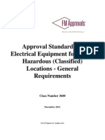 FM 3600 - 2011 Approval Standard For Electrical Equipment For Use in Hazadous Location