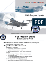 F-35 Program Update: Costs Down, Progress Steady$100Target$50