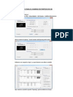 Ingreso Ejemplo Portico 3D