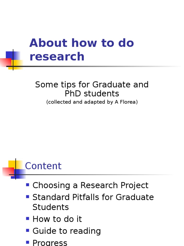Tips About How To Do Research | PDF | Hypothesis | Specification ...