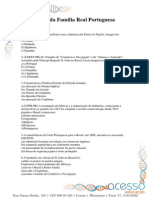 Exercícios de História Vinda Da Família Real Portuguesa