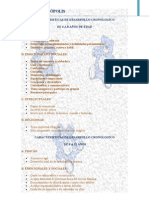 Caracteristicas de Desarrollo Cronologico