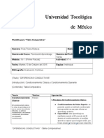 "Diferencias Conductivas" (Tabla Comparativa)