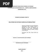 Relatorio final de estagio