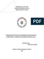 Atribuciones, Estructura, Funcionamiento e Importancia Del Poder Judicial, A Través de Los Juzgados de Policía Local en Chile